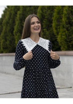 Воротник съёмный "Кружево" модель 1230 цвет белый